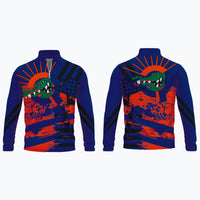 Thumbnail for 1/4 Zip Fleece Sweatshirt (Men’s, Women’s, Youth) example 4