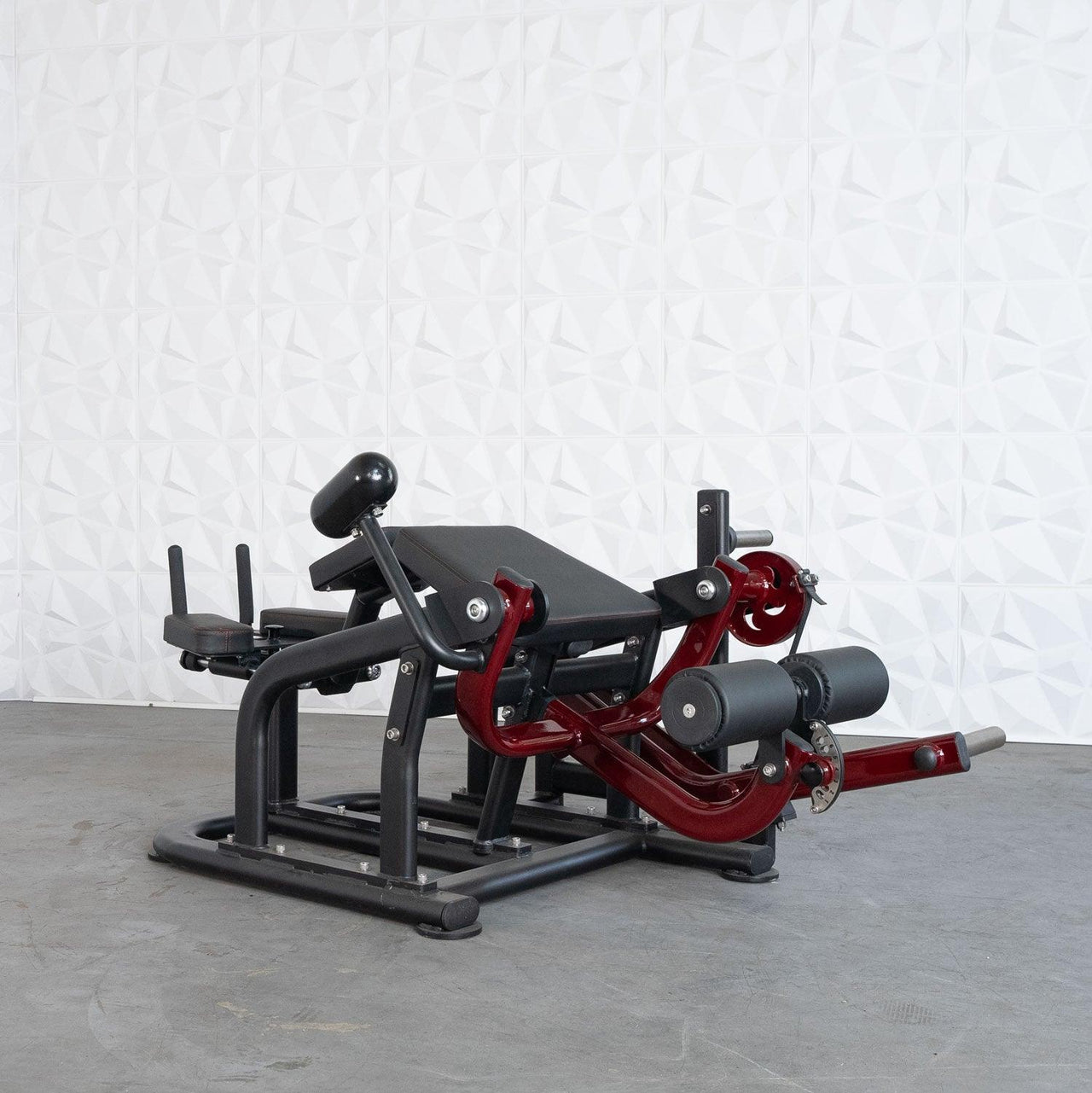 Prone Hamstring Machine Pro Strength Prone Leg Curl - Muscle D Fitness - Adjustable Plate Load ...