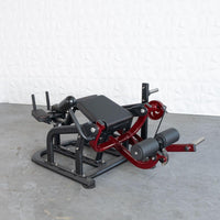 Thumbnail for Pro Strength Prone Leg Curl - Muscle D Fitness - Adjustable Plate Loaded Hamstring Machine