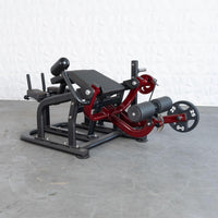 Thumbnail for Pro Strength Prone Leg Curl - Muscle D Fitness - Adjustable Plate Loaded Hamstring Machine