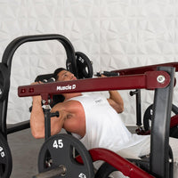 Thumbnail for Pro Strength Incline Chest / Shoulder Press - Muscle D Fitness - Adjustable - Plate Loaded - Pec Delt Training