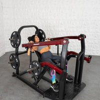Thumbnail for Pro Strength Incline Chest / Shoulder Press - Muscle D Fitness - Adjustable - Plate Loaded - Pec Delt Training