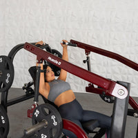 Thumbnail for Pro Strength Incline Chest / Shoulder Press - Muscle D Fitness - Adjustable - Plate Loaded - Pec Delt Training