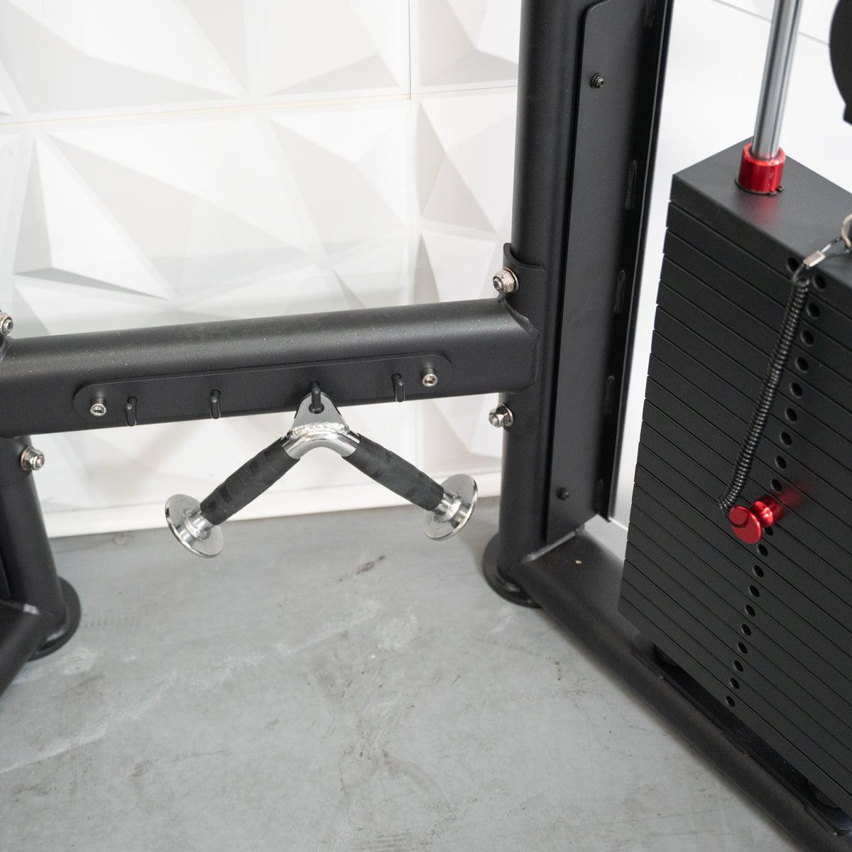 Megatron Dual Adjustable Pulley (88" & 95" height) - Muscle D Fitness - Functional Pull-Up Bar - Adjustable Height