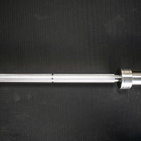 Thumbnail for 7' Hard Chrome Triple Bearing Olympic Bar - Muscle D Fitness - Precision Performance Grade Knurling