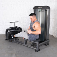 Thumbnail for Man using a Muscle D Fitness Elite Plus Long Pull Row machine.