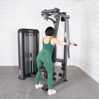 Thumbnail for Elite Plus Pec / Rear Delt - Muscle D Fitness - Commercial Grade - Adjustable Seat - Pin Selectorized - Combo Machine
