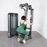 Thumbnail for Elite Plus Pec / Rear Delt - Muscle D Fitness - Commercial Grade - Adjustable Seat - Pin Selectorized - Combo Machine