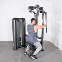 Thumbnail for Elite Plus Pec / Rear Delt - Muscle D Fitness - Commercial Grade - Adjustable Seat - Pin Selectorized - Combo Machine