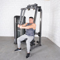 Thumbnail for Elite Plus Pec / Rear Delt - Muscle D Fitness - Commercial Grade - Adjustable Seat - Pin Selectorized - Combo Machine