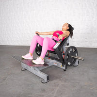 Thumbnail for Excel Base Plate Loaded Hip Thruster - Muscle D Fitness -  Leverage Glute Drive