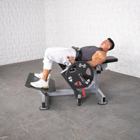 Thumbnail for Excel Base Plate Loaded Hip Thruster - Muscle D Fitness -  Leverage Glute Drive