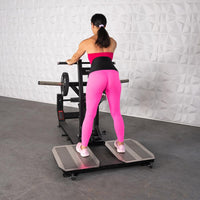 Thumbnail for Excel Glute Line Belt Squat - Muscle D Fitness - Plate Loaded Belt Squat - Non Slip Deck