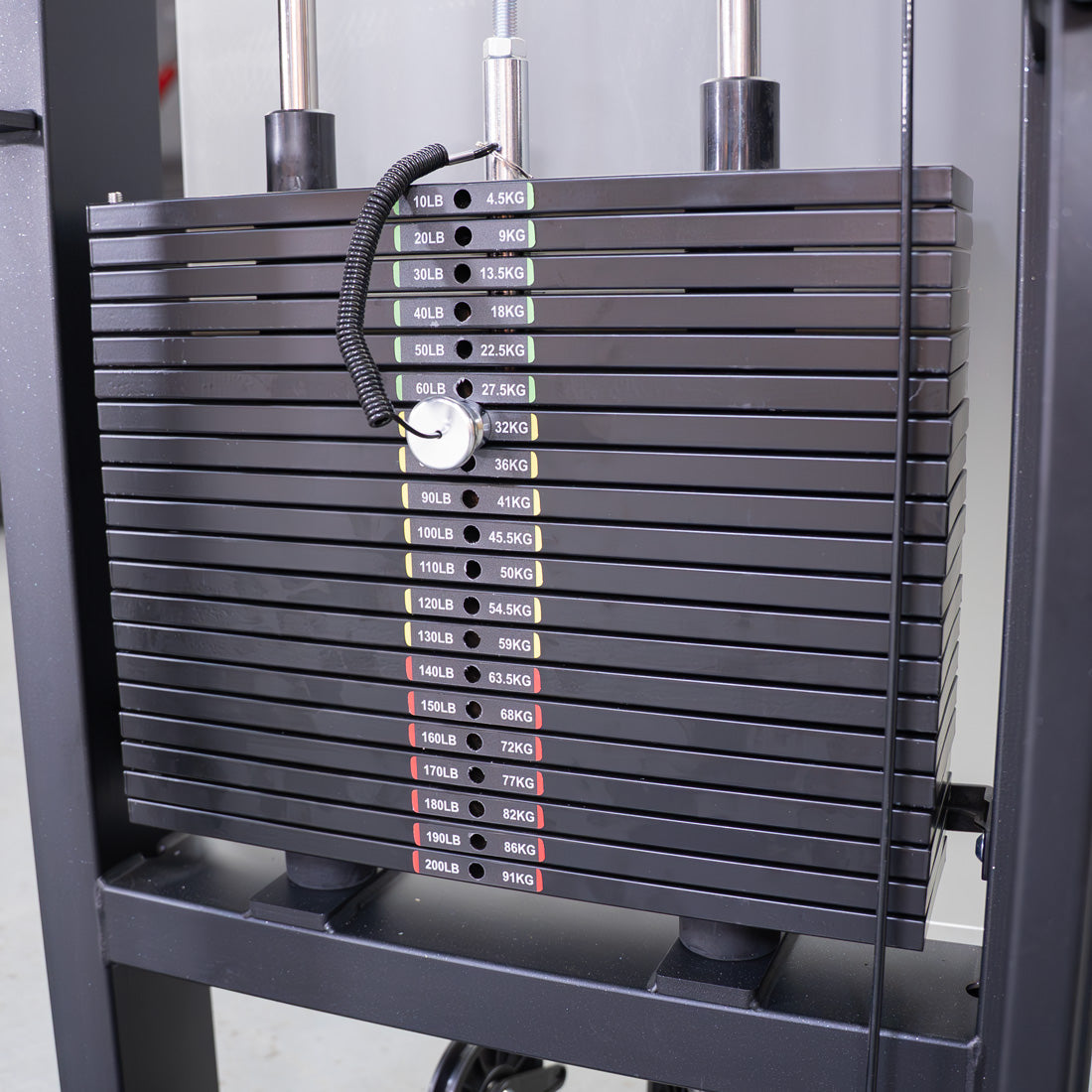 Excel Multi-Flight Trainer - Muscle D Fitness - Adjustable height - Selectorized Shoulder / Chest Machine