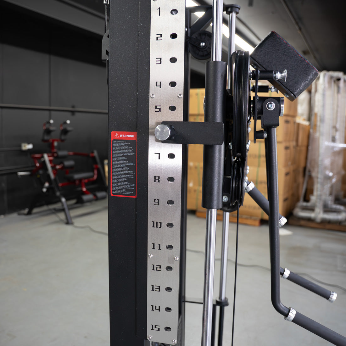 Excel Multi-Flight Trainer - Muscle D Fitness - Adjustable height - Selectorized Shoulder / Chest Machine