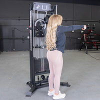 Thumbnail for Excel Multi-Flight Trainer - Muscle D Fitness - Adjustable height - Selectorized Shoulder / Chest Machine