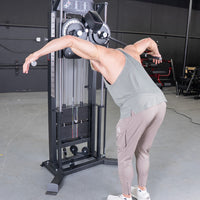 Thumbnail for Excel Multi-Flight Trainer - Muscle D Fitness - Adjustable height - Selectorized Shoulder / Chest Machine