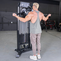 Thumbnail for Excel Multi-Flight Trainer - Muscle D Fitness - Adjustable height - Selectorized Shoulder / Chest Machine