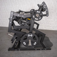 Thumbnail for Excel Power Hack Squat - Muscle D Fitness - Plate Load Heavy Squat Machine - Weight Storage Pegs - Safety Stop