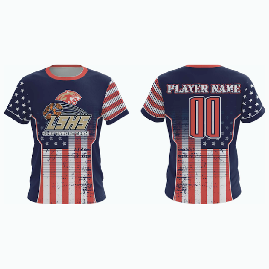 4-Day Printed Tee – 60/40 Cottonblend example 8