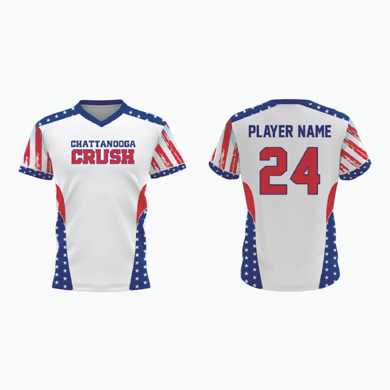 V-Neck Pullover Baseball Jersey example 5
