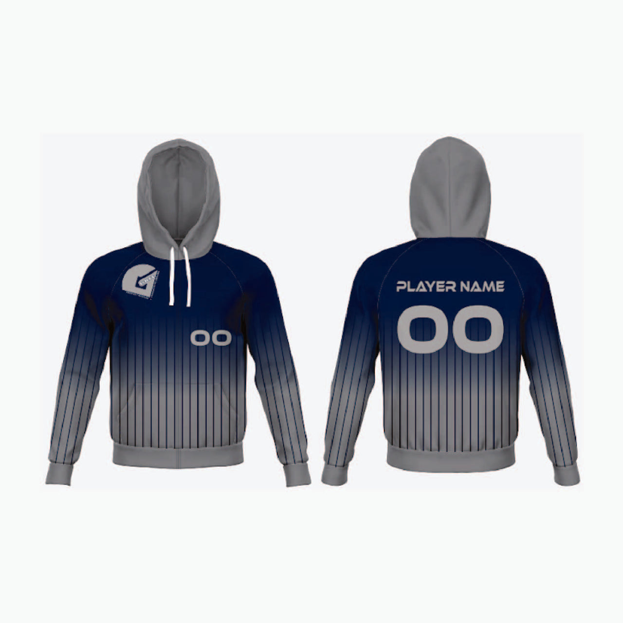 Full-Zip Hooded Warm-Up Jacket example 13