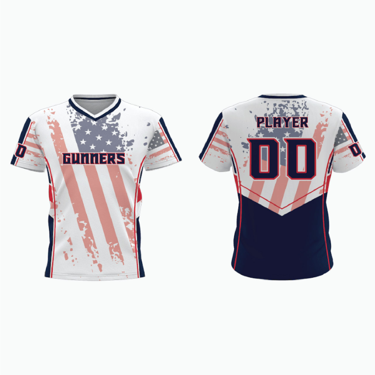 V-Neck Pullover Baseball Jersey example 6