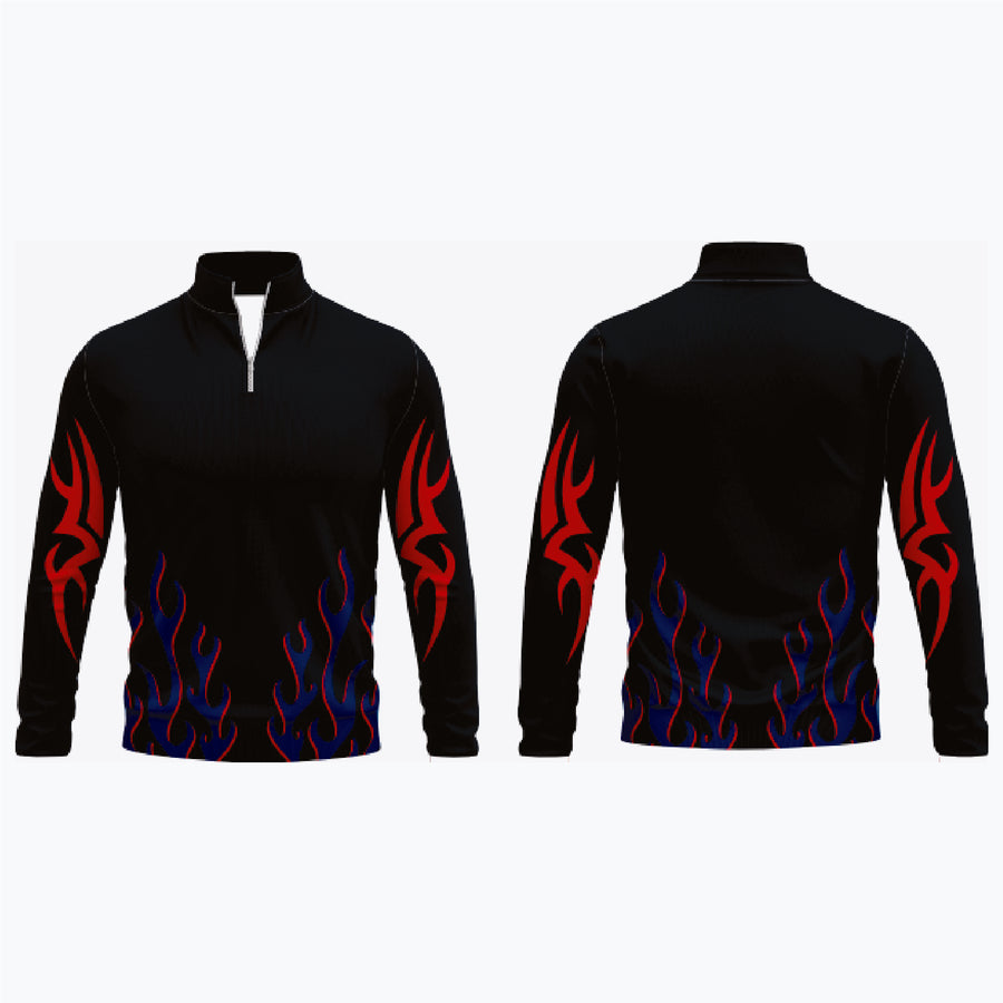 1/4 Zip Fleece Sweatshirt (Men’s, Women’s, Youth) example 5