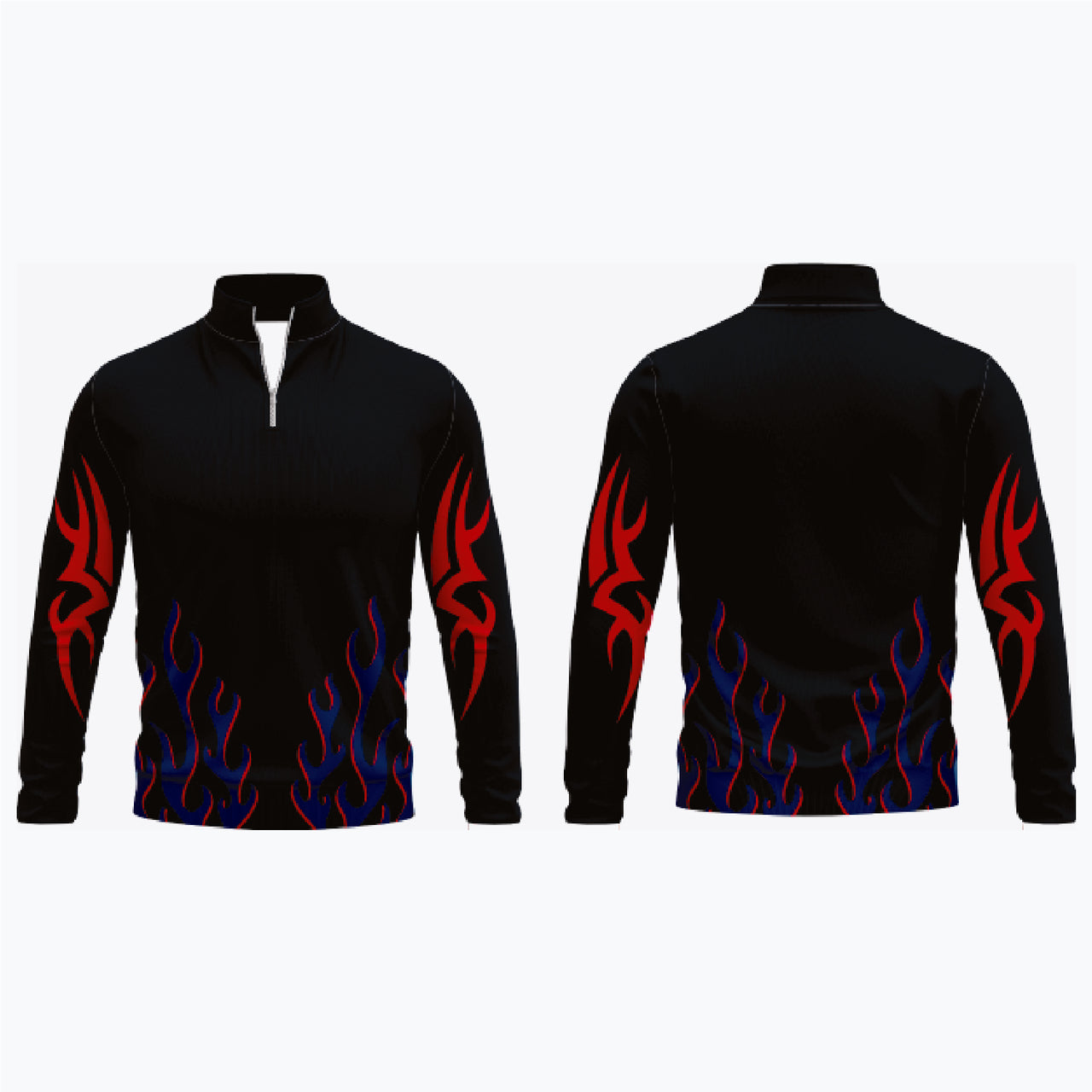 1/4 Zip Fleece Sweatshirt (Men’s, Women’s, Youth) example 5