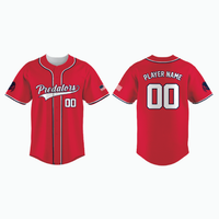 Thumbnail for Full-Button Baseball Jersey example 2