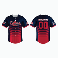 Thumbnail for Full-Button Baseball Jersey example 4
