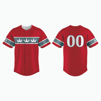 Thumbnail for Full-Button Baseball Jersey example 5