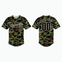 Thumbnail for Full-Button Baseball Jersey example 6
