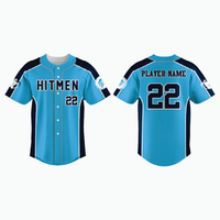 Thumbnail for Full-Button Baseball Jersey example 9