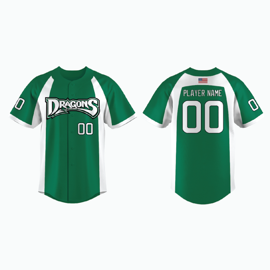 Pro Full-Button Baseball Jersey example 11