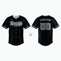 Thumbnail for Full-Button Baseball Jersey example 12