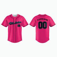 Thumbnail for Full-Button Baseball Jersey example 13