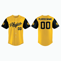 Thumbnail for Full-Button Baseball Jersey example 14