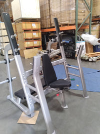 Thumbnail for Elite Olympic Military Bench - Muscle D Fitness - Commercial - Seated Upright Shoulder Press