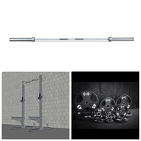 Thumbnail for Squat stand, barbell, and various weight plates in a collage.