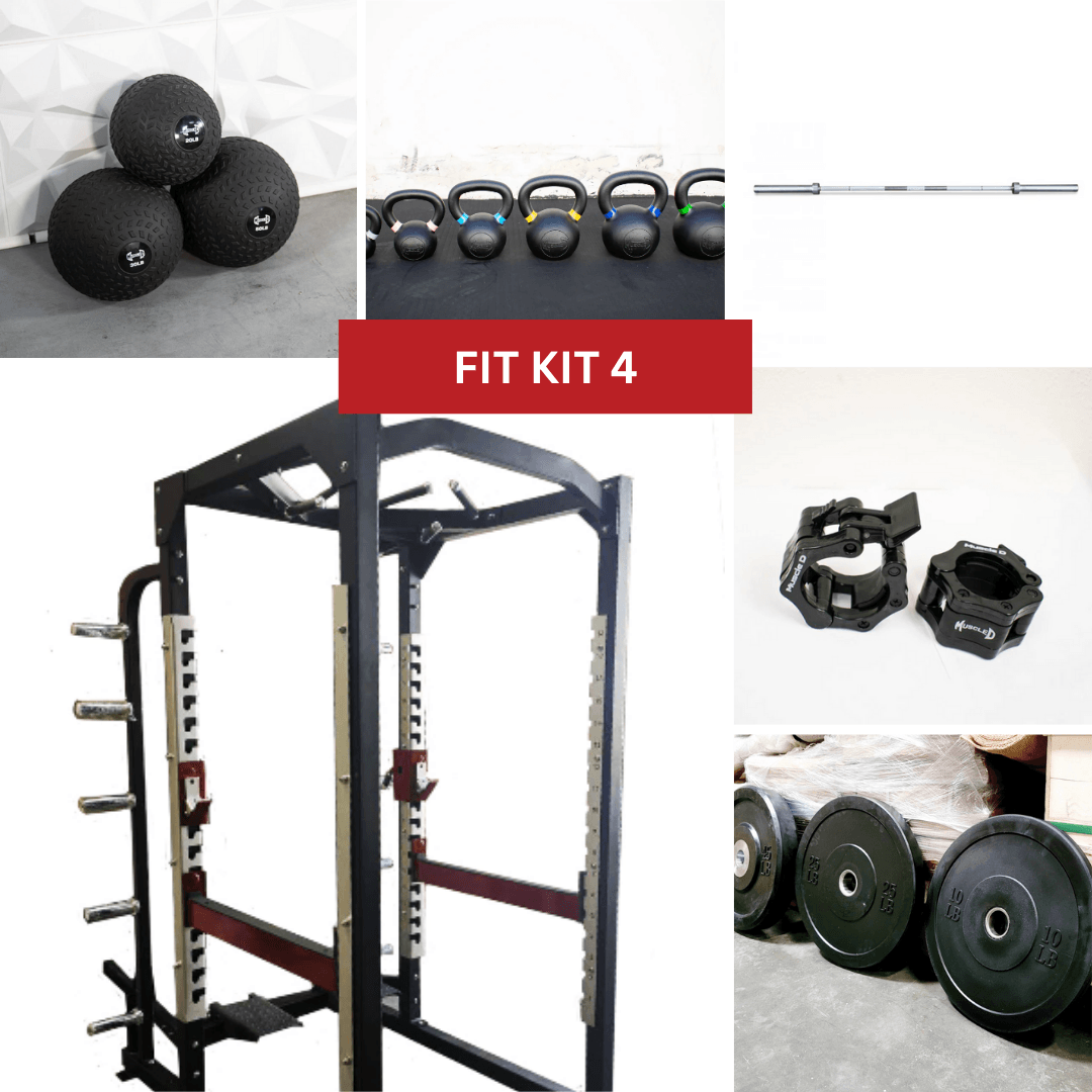 Power Cage Complete Weight Set Muscle D Fitness Commercial