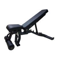 Thumbnail for Flat Incline Decline Bench - Muscle D Fitness - 11 Gauge Steel - Commercial Upholstery - Decline Abdominal Trainer