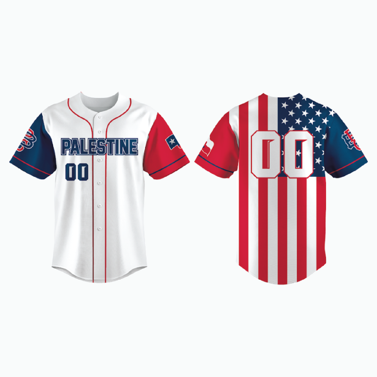 Full-Button Baseball Jersey example 7
