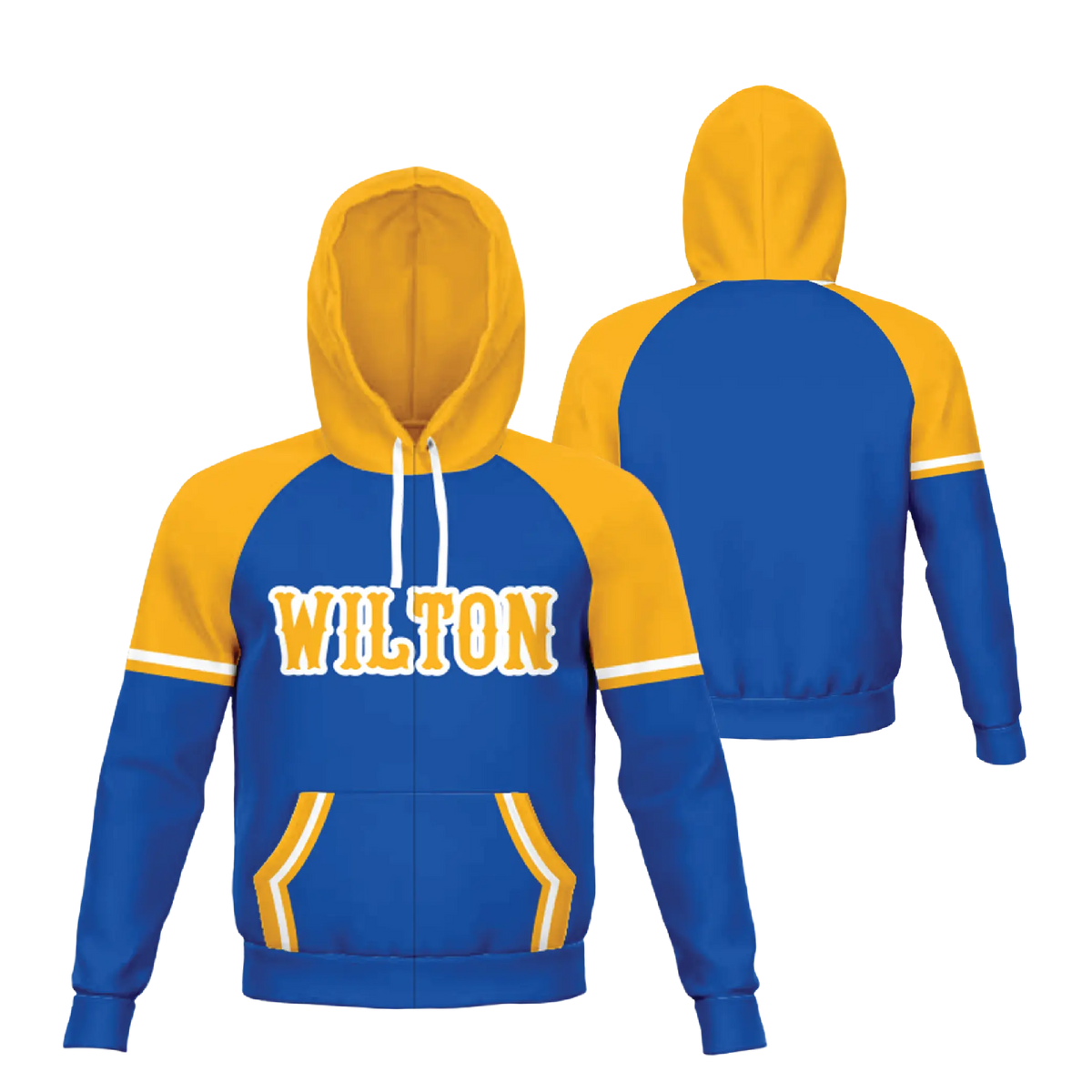 Full-Zip Hooded Warm-Up Jacket