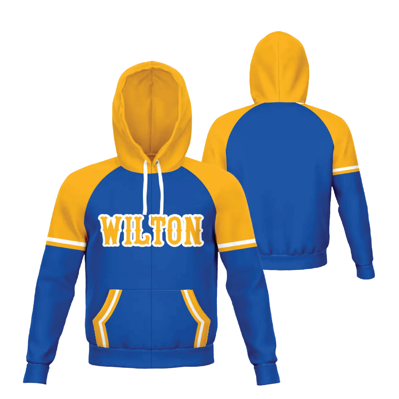 Full-Zip Hooded Warm-Up Jacket