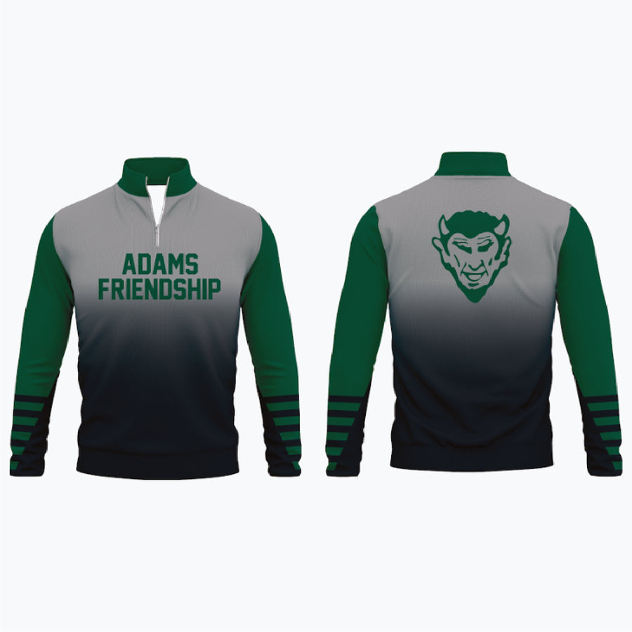1/4 Zip Fleece Sweatshirt (Men’s, Women’s, Youth) example 7