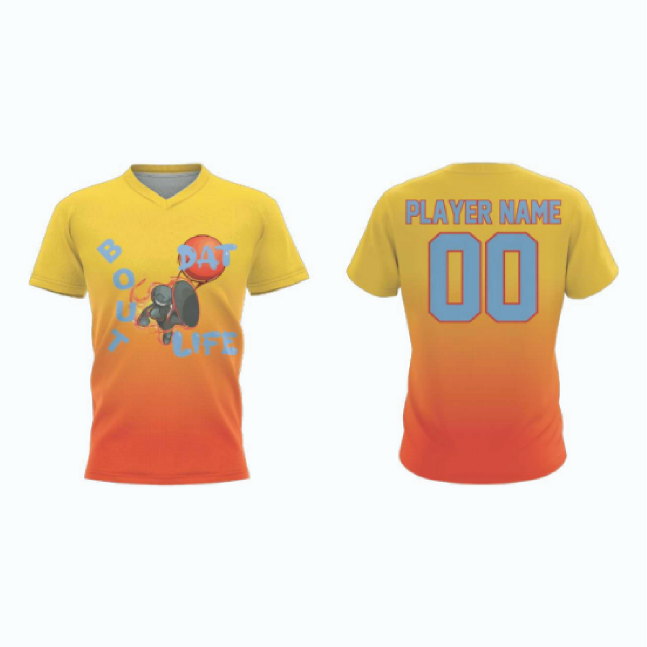 Travel Tech Tee – Short Sleeve V-Neck example 3