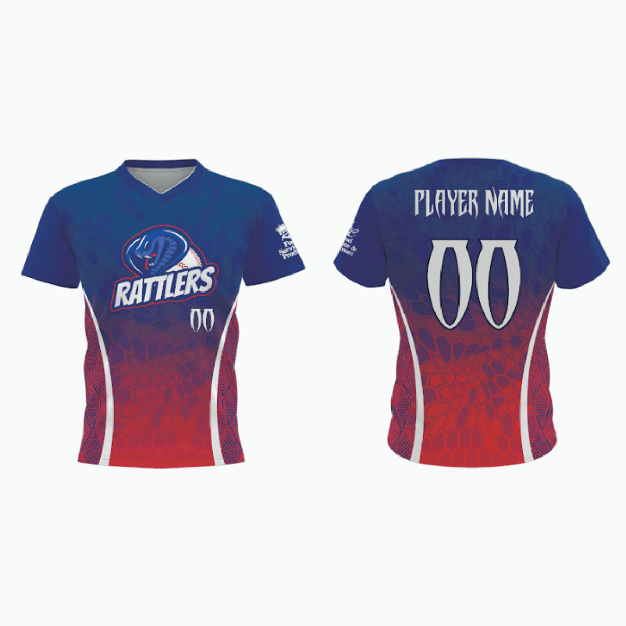 V-Neck Pullover Baseball Jersey example 8