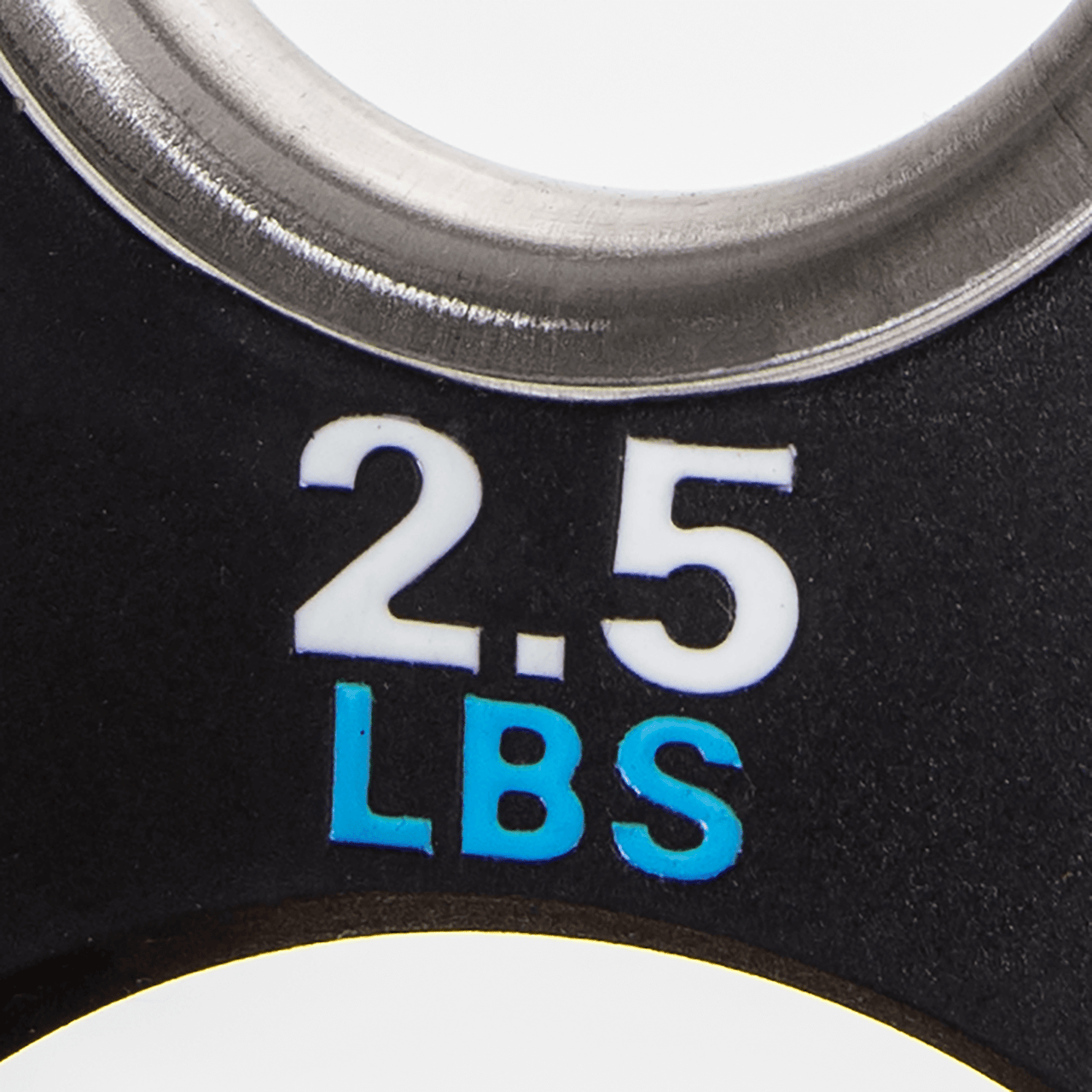 BC Strength 2.5lb Weight Plates, rubber-coated Olympic micro-loading plates sold as a set of two