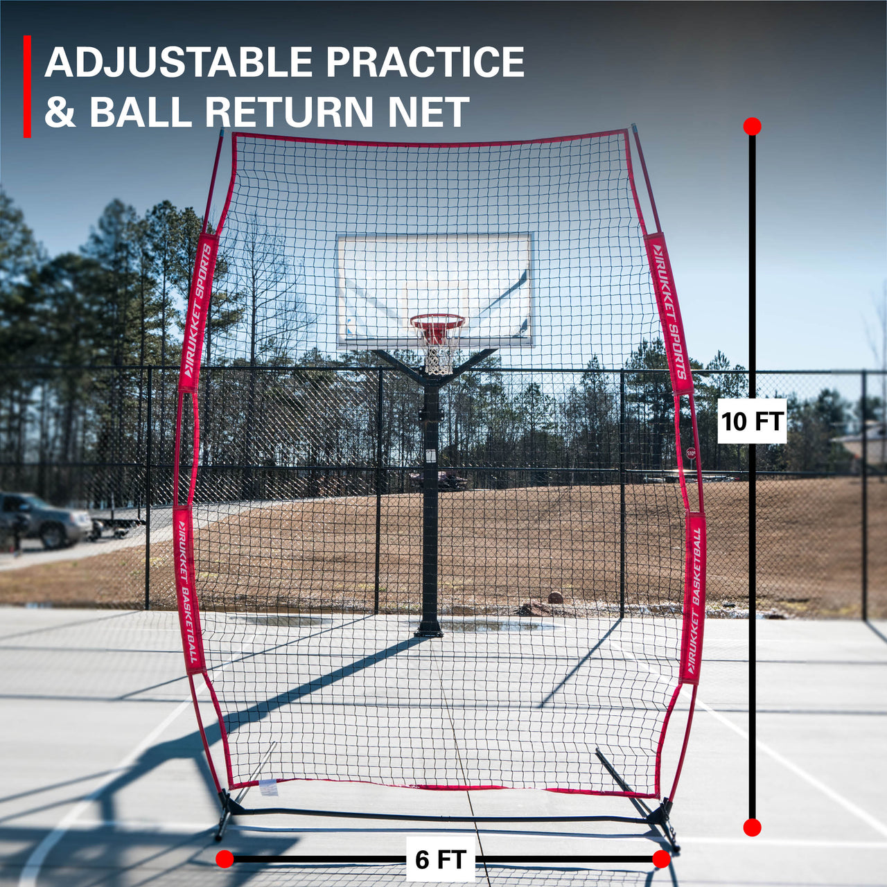 6x10 Air Defense Adjustable Return Net